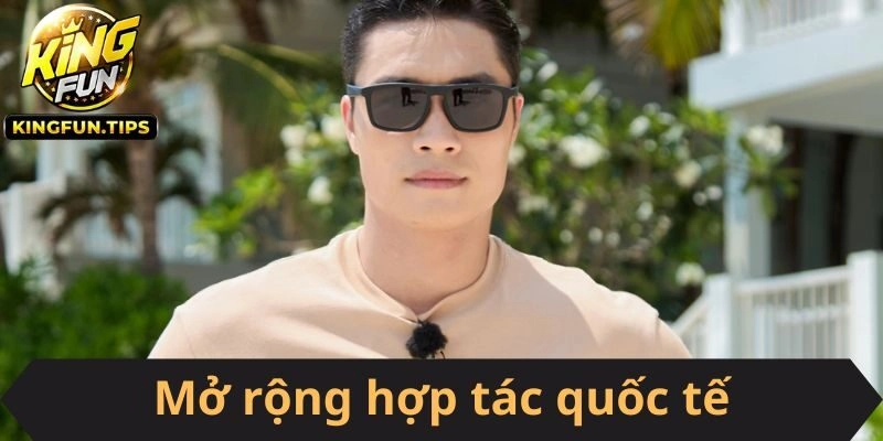 Vị lãnh đạo này luôn muốn KINGFUN có hợp tác quốc tế