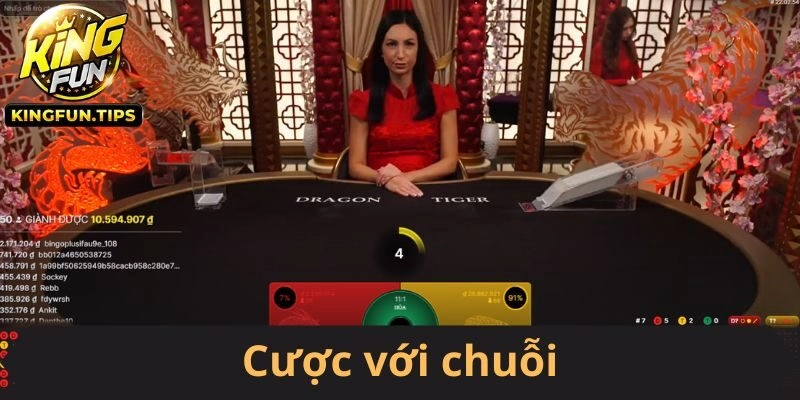 Hoàn toàn có thể lựa chọn cược theo chuỗi để tăng tỷ lệ trúng