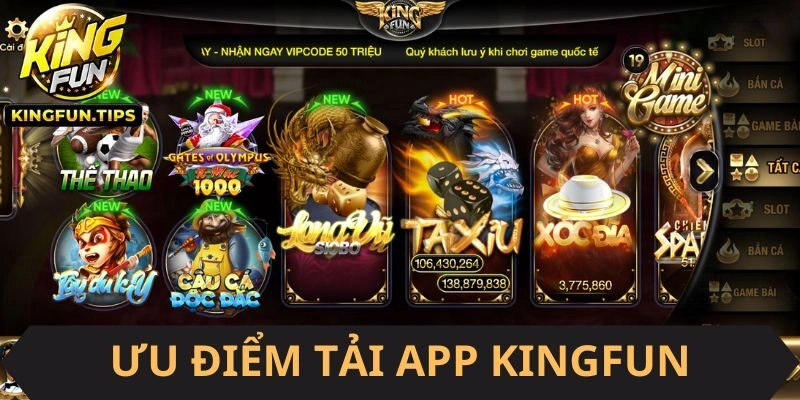 Thao tác trải nghiệm game trên ứng dụng mượt mà hơn