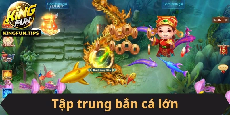 Bạn nên dồn hỏa lực vào boss hoặc con lớn