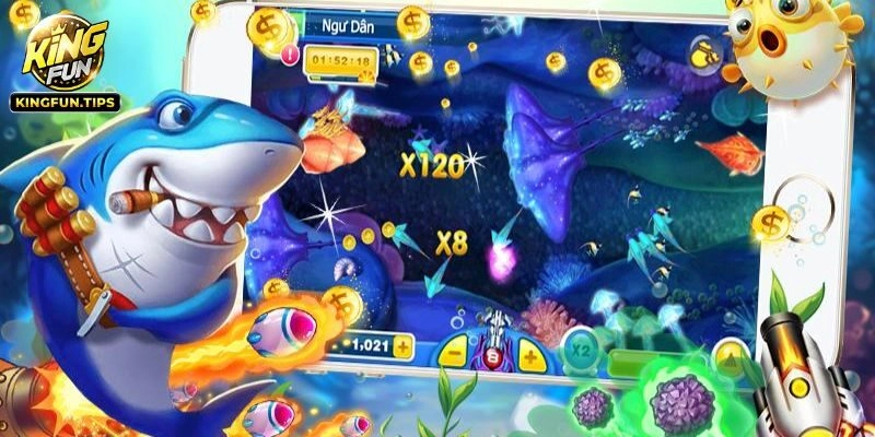 Những sảnh bắn cá đội nhóm Kingfun