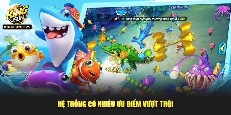 Giới thiệu ưu điểm của bắn cá Hoàng Kim