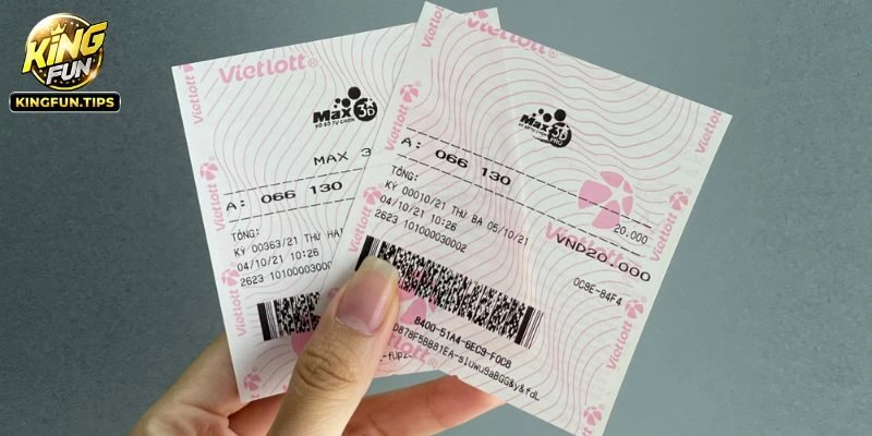 Quy trình cược xổ số Max 3D Kingfun